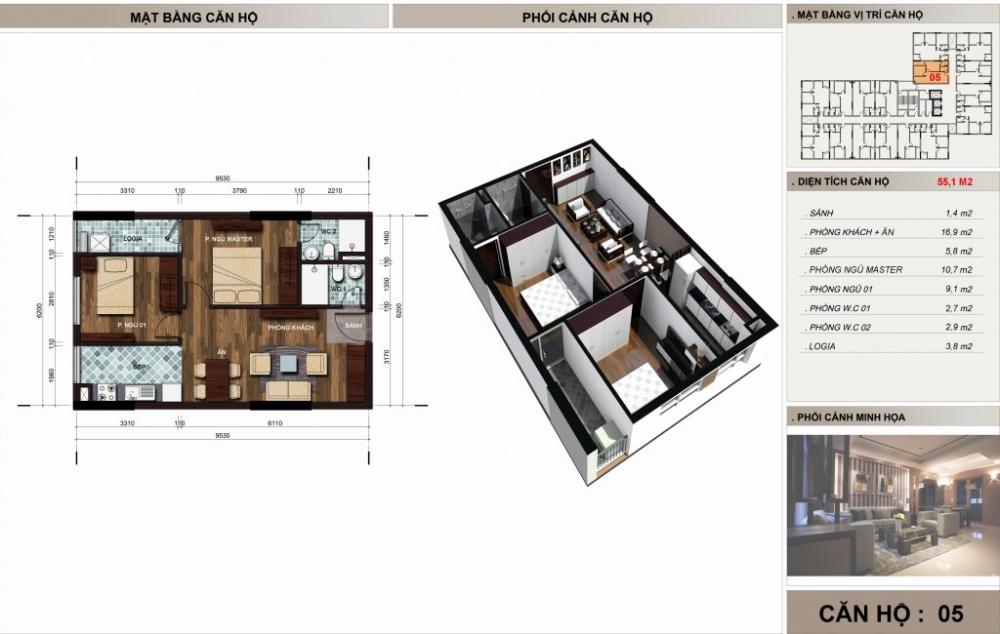 Thiết kế căn hộ 05