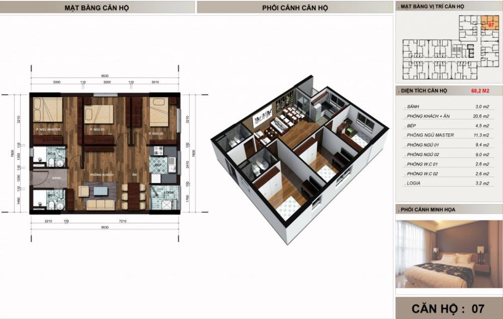 Thiết kế căn hộ 07