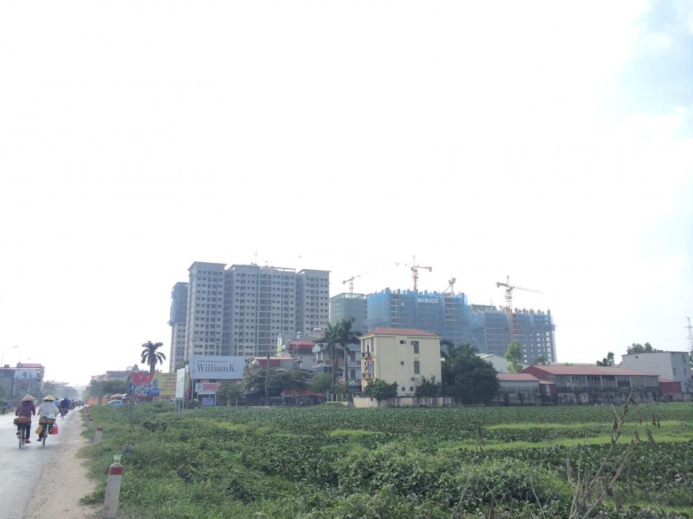 Hai tòa mặt đường Phú Lãm đã cất nóc, các tòa còn lại đang hoàn thiện các tầng cuối cùng