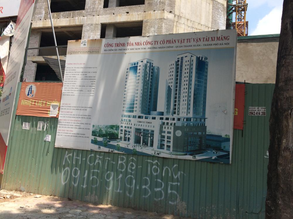 Dự án đã cất nóc