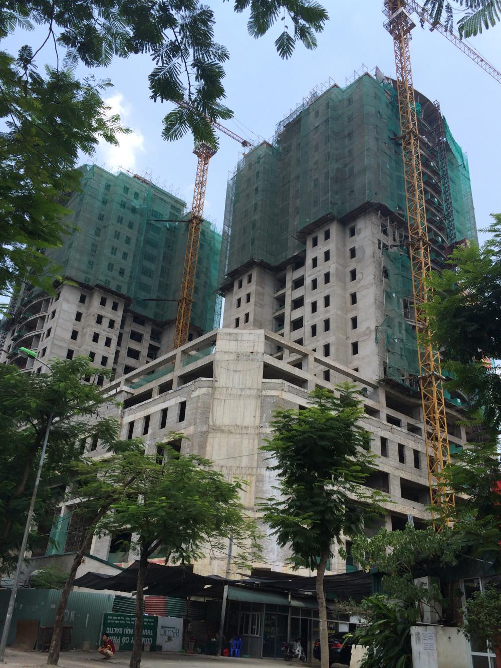 Dự án đã cất nóc