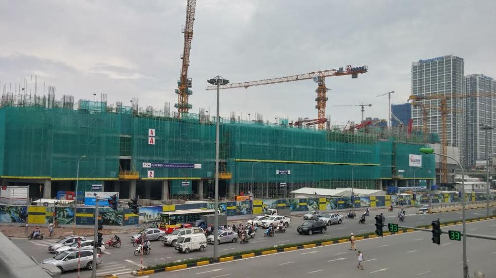 Dự án đã thi công tới tầng 5