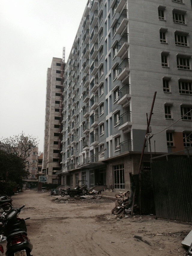 Dự án đã hoàn thiện xong phần thô