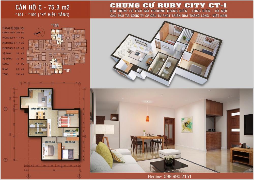 Thiết kế căn hộ C