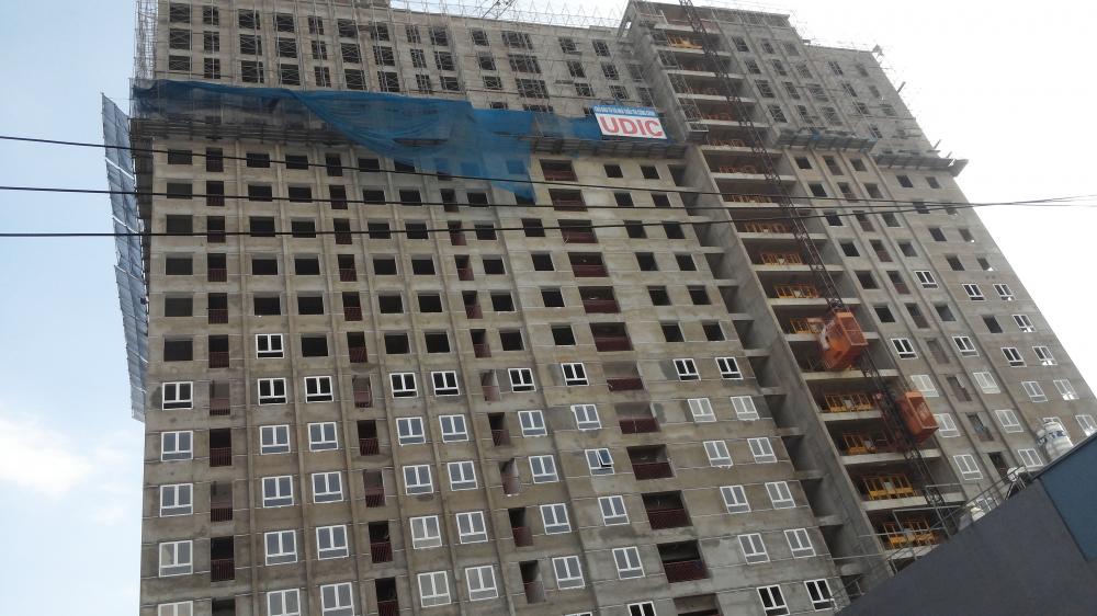 Dự án đang hoàn thiện mặt ngoài