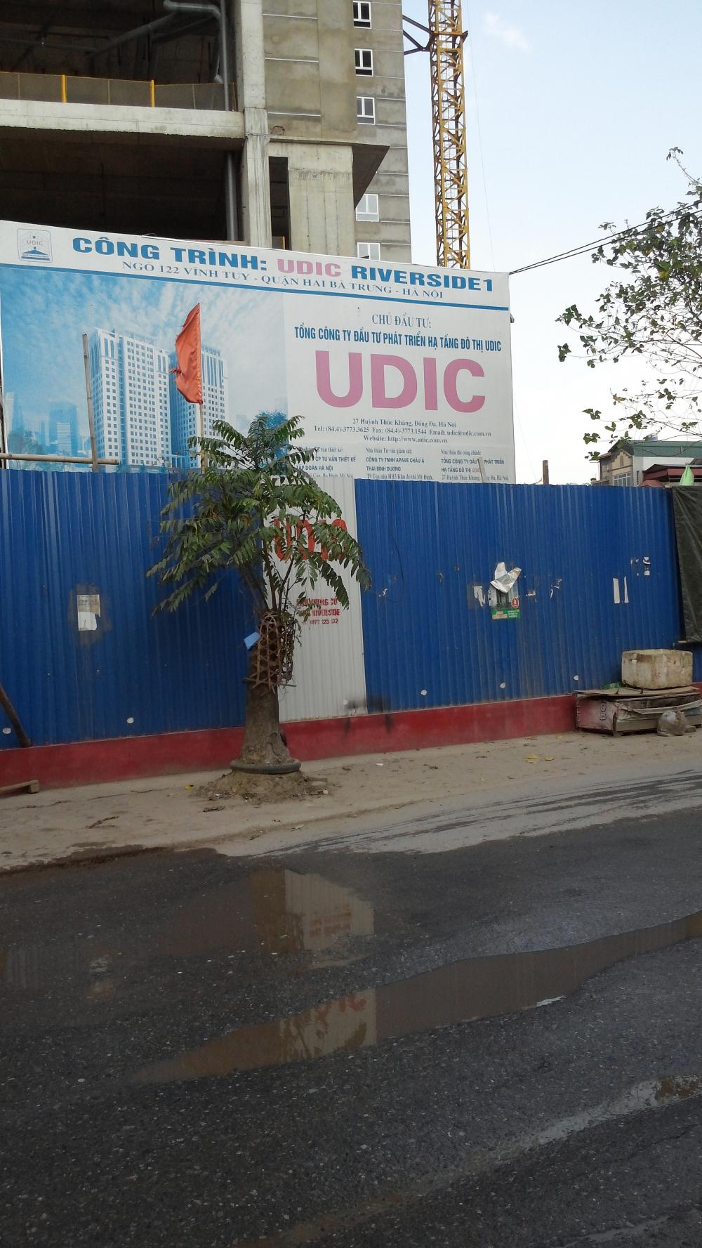 Dự án đang hoàn thiện mặt ngoài