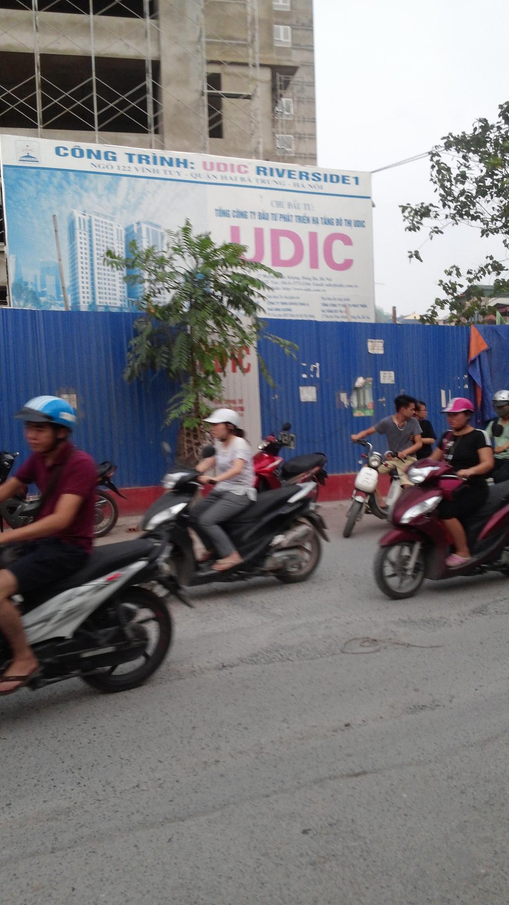 Dự án đang lắp đặt hoàn thiện mặt ngoài