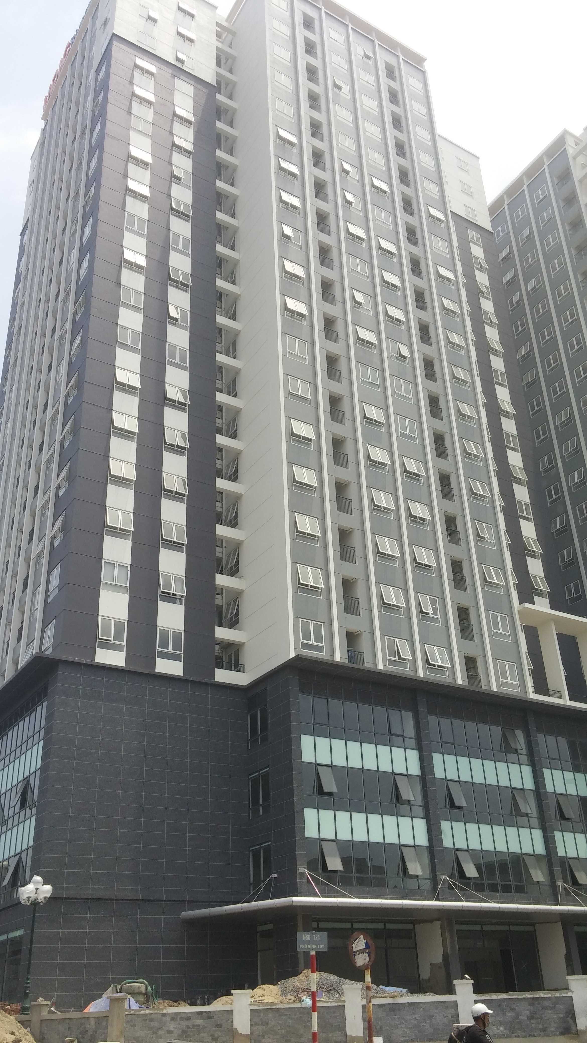 Dự án đã hoàn thiện và đang bàn giao