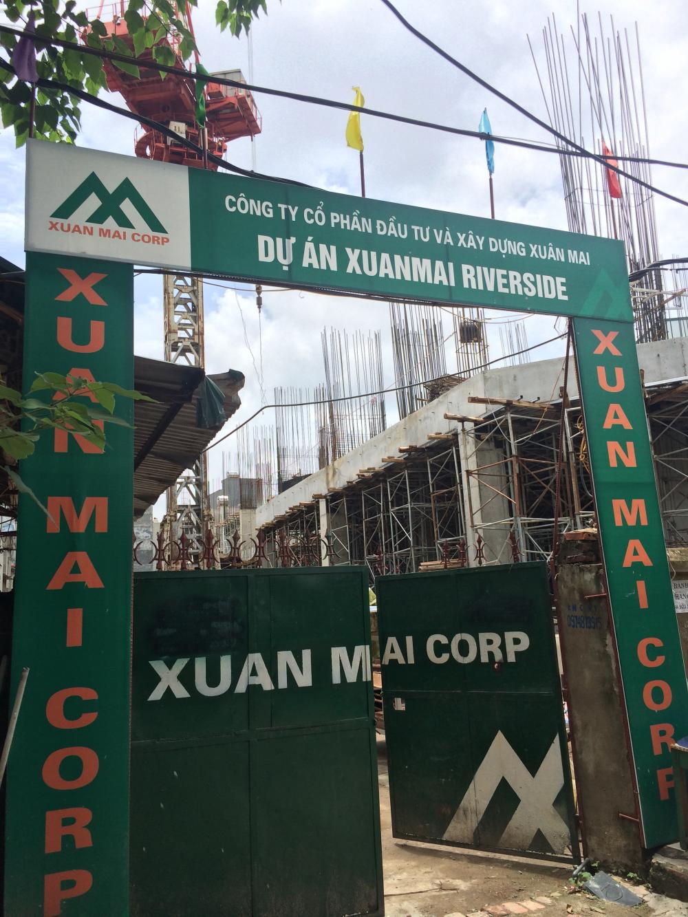 Dự án đang xây dựng những tầng đầu tiên