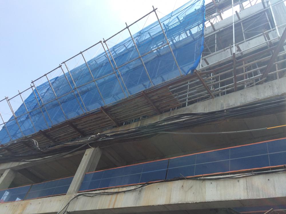 Dự án đang thi công tới mặt sàn tầng 16