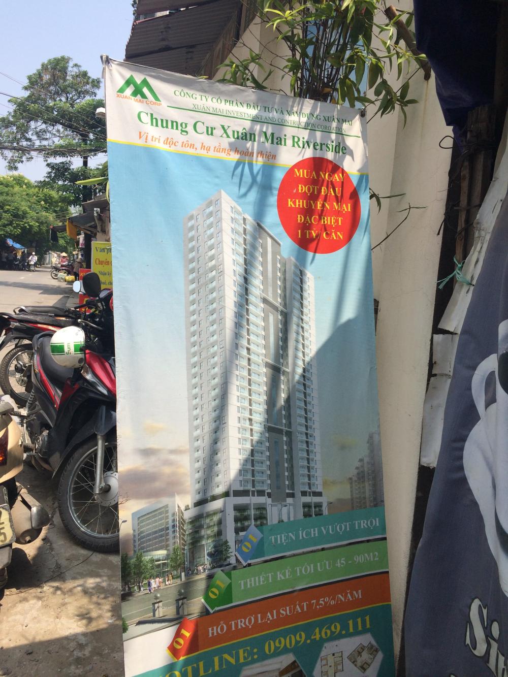 Dự án đang thi công tới mặt sàn tầng 16