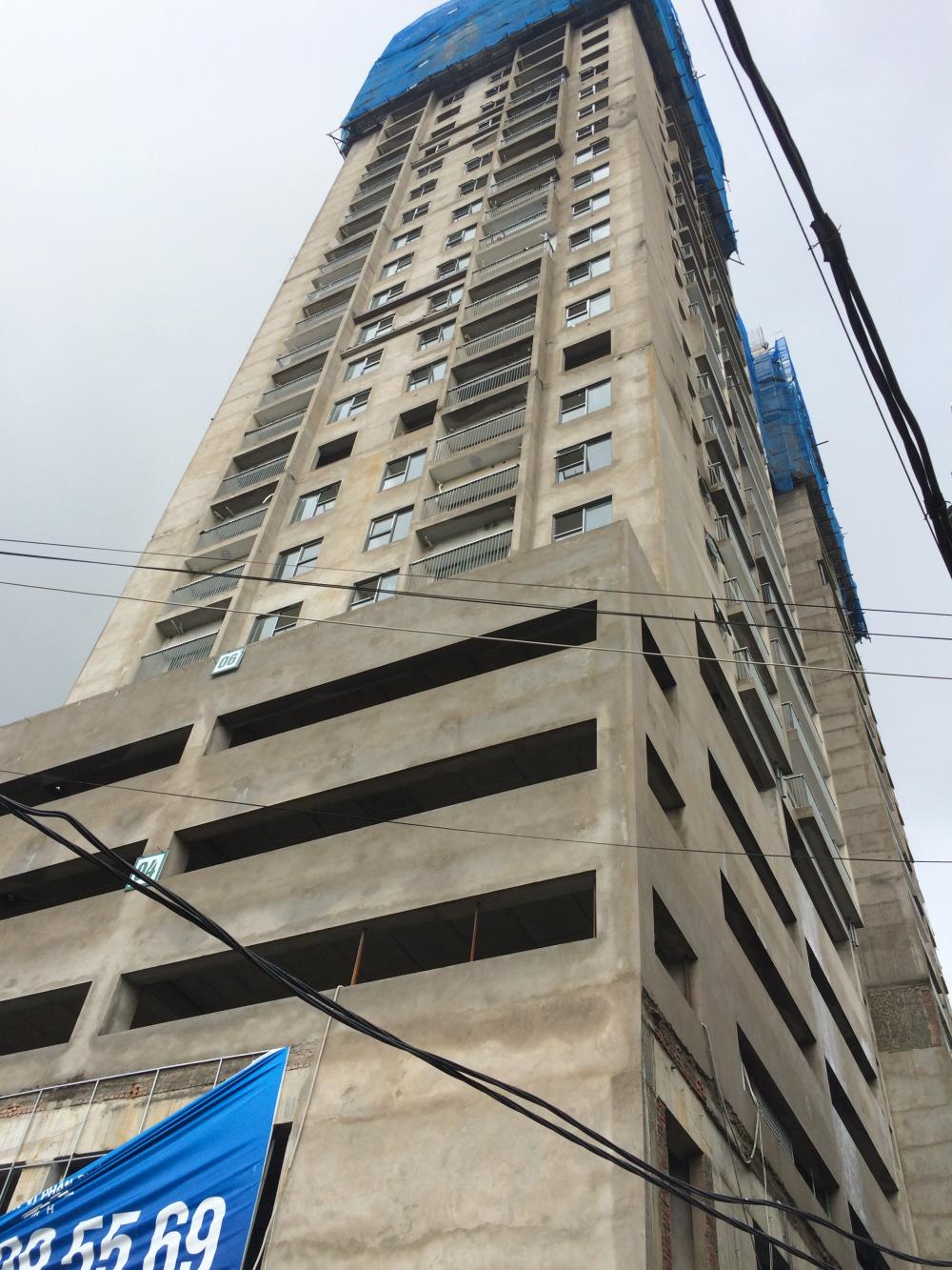 Dự án đang thi công tới mặt sàn tầng 29