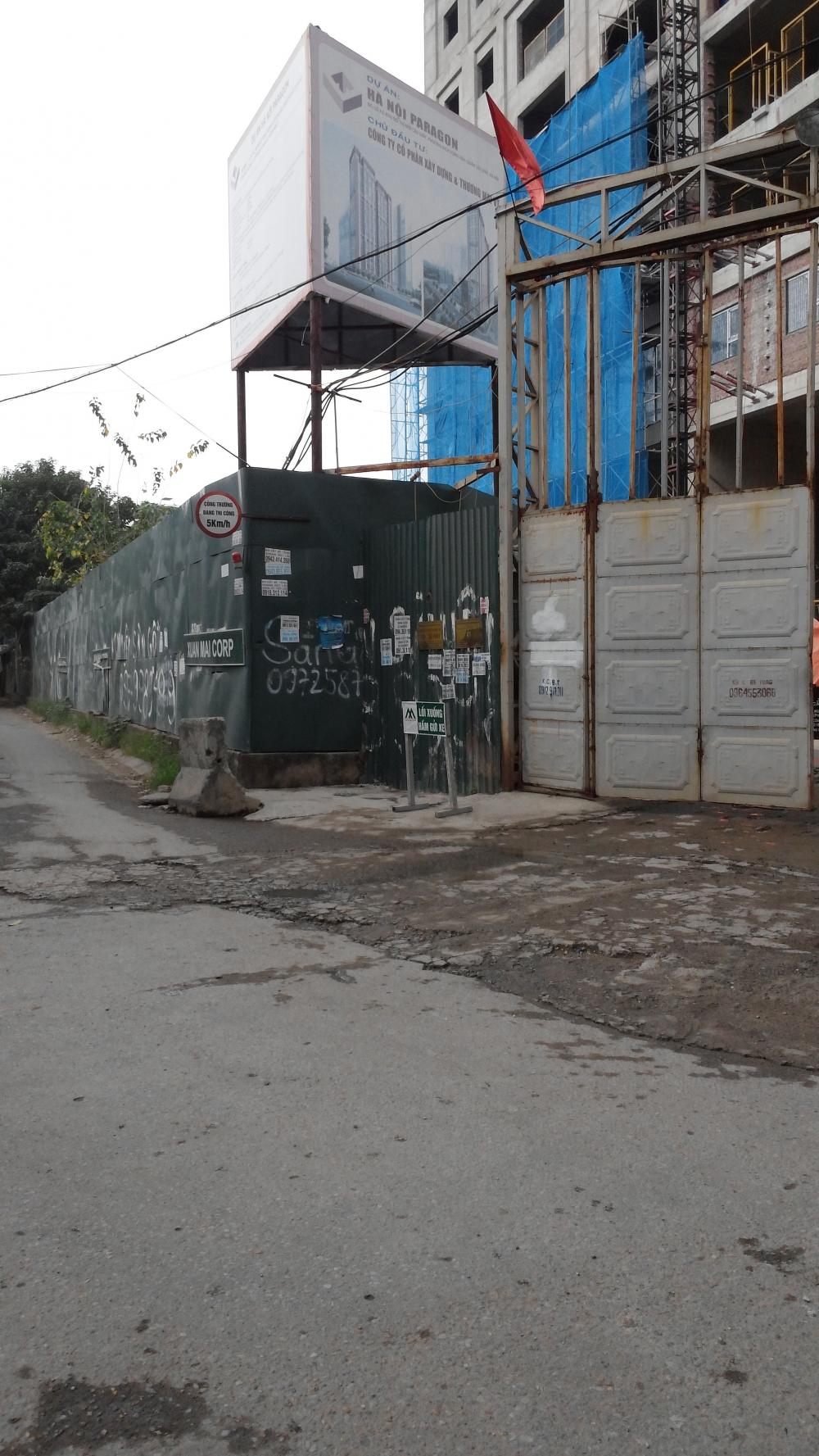 Dự án đang thi công tới mặt sàn tầng 15