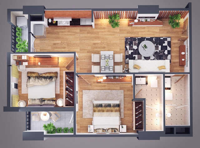 Thiết kế căn hộ B