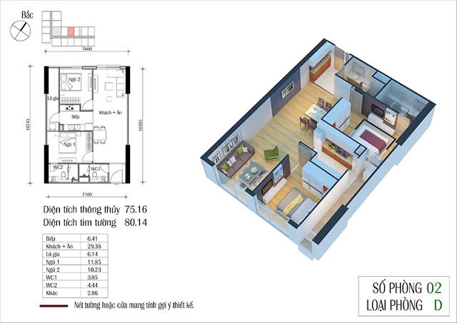 Thiết kế căn hộ 02