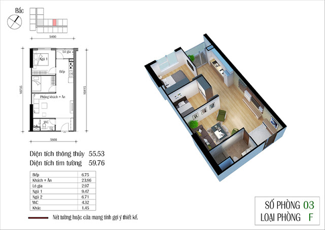 Thiết kế căn hộ 03
