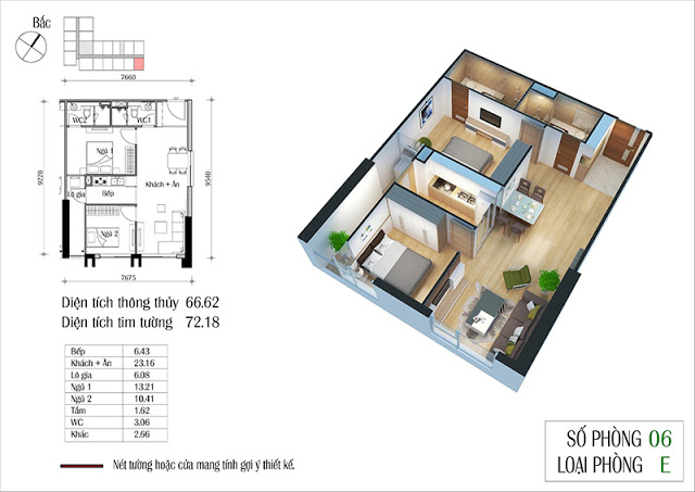 Thiết kế căn hộ 06