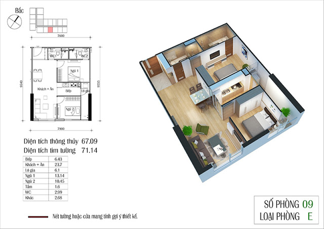 Thiết kế căn hộ 09