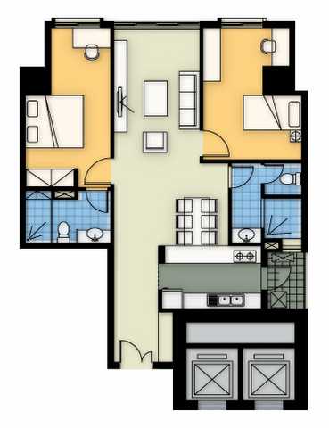 Thiết kế căn hộ 04, 09