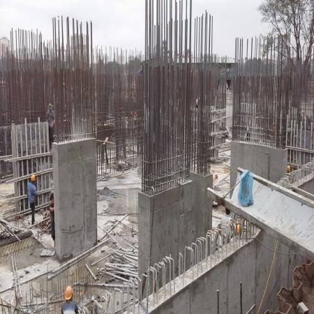 Dự án đang thi công phần móng