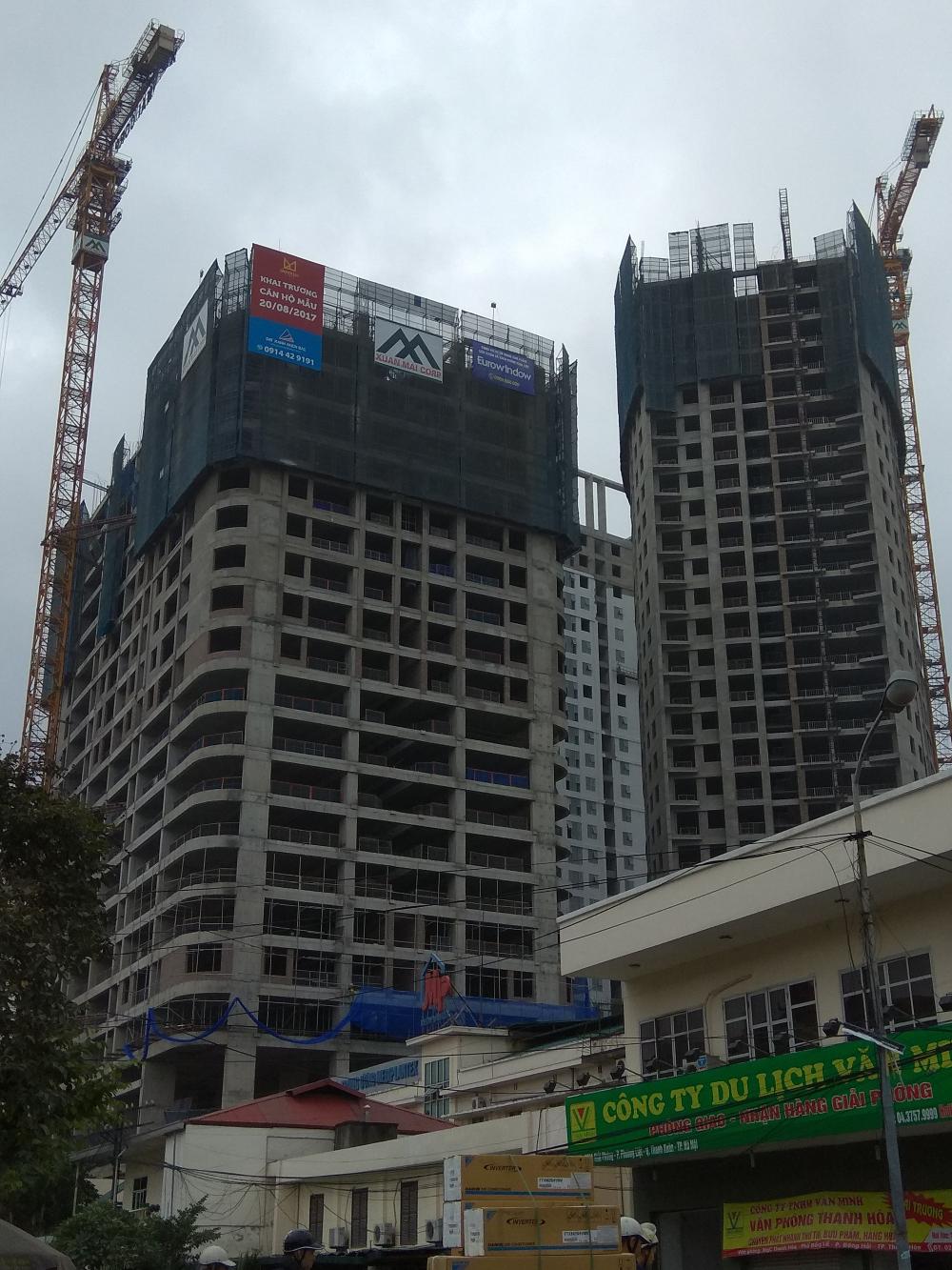 Dự án đang lắp đặt cửa kính