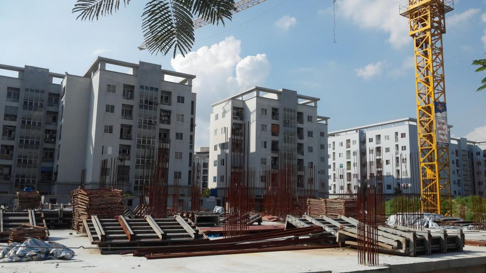 Dự án đang hoàn thiện móng