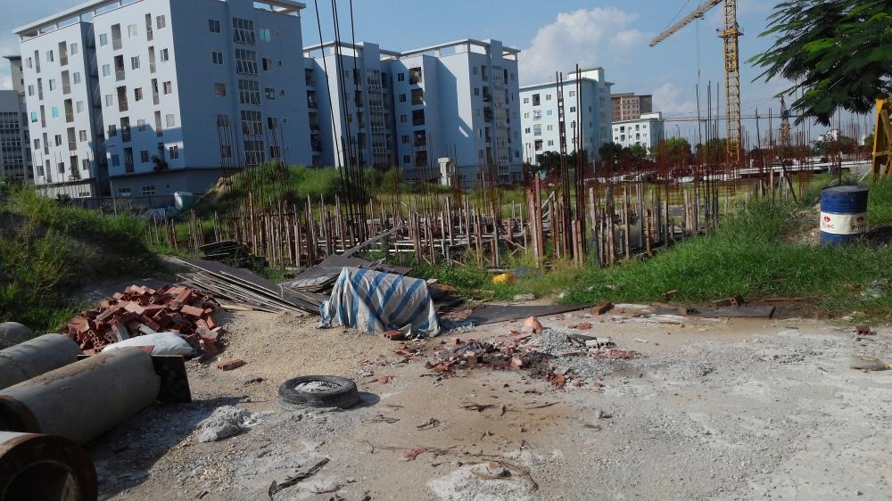 Dự án đang hoàn thiện móng