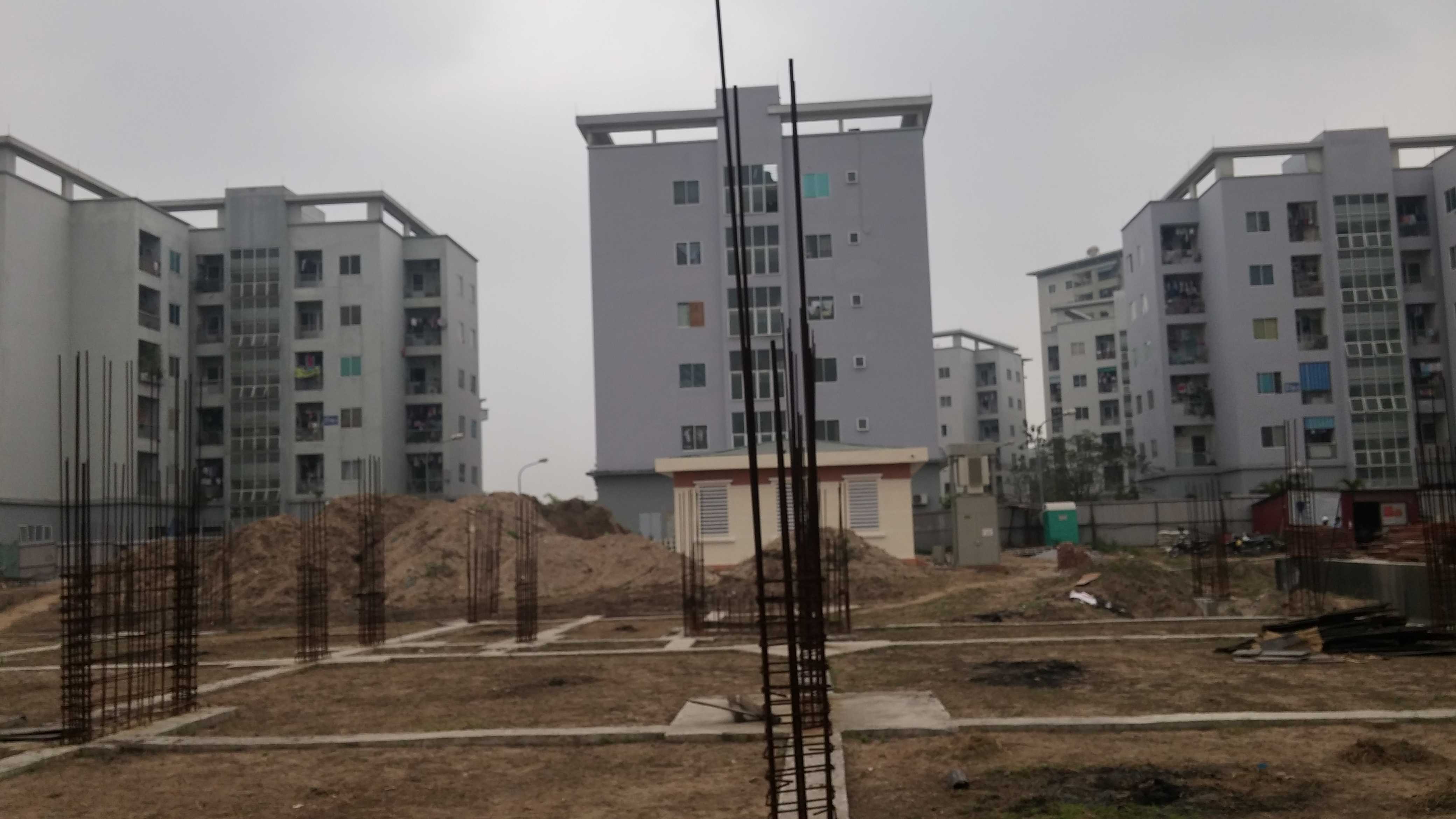 Dự án đang mở bán và có dấu hiệu thi công trở lại