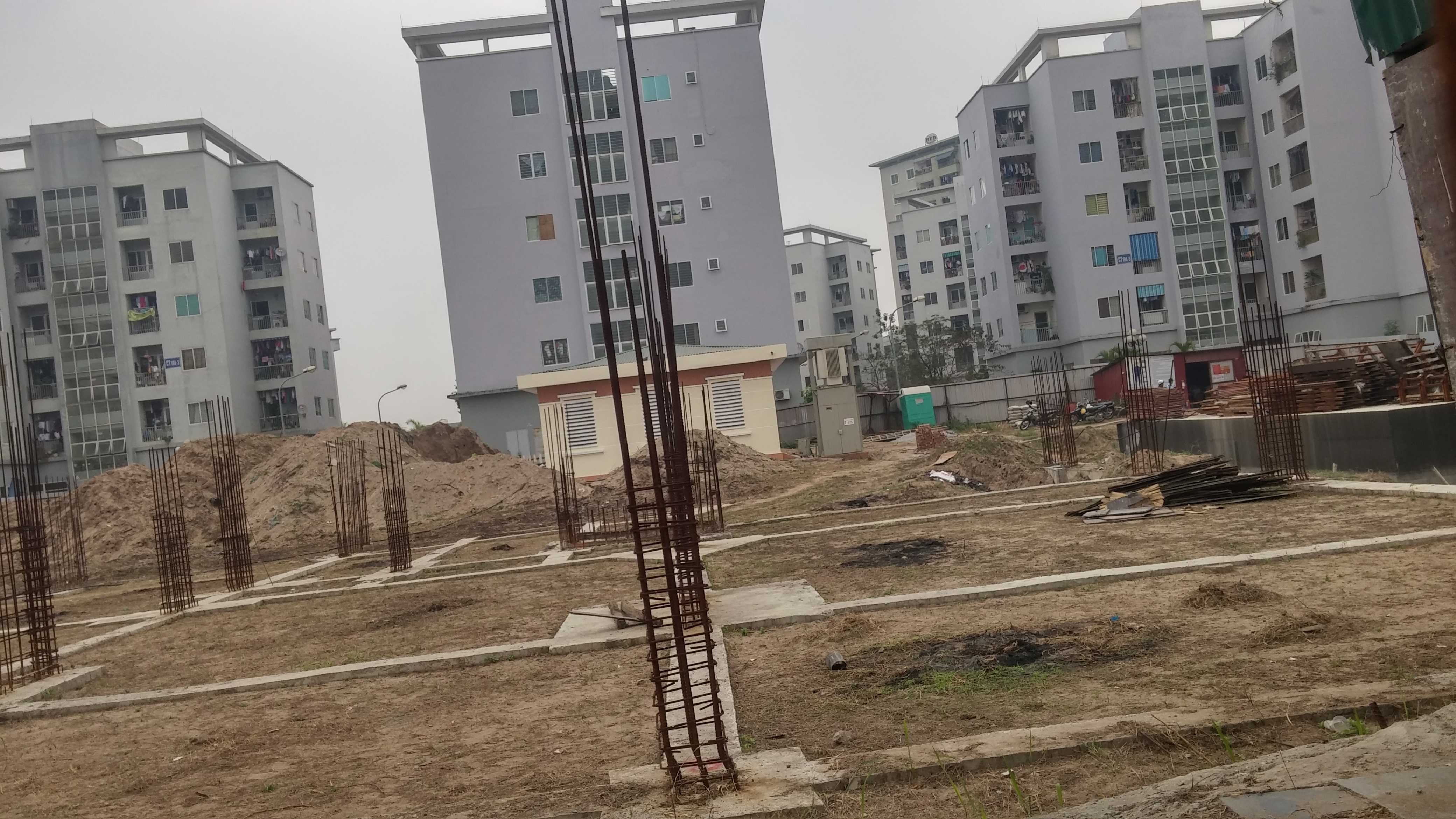 Dự án đang mở bán và có dấu hiệu thi công trở lại