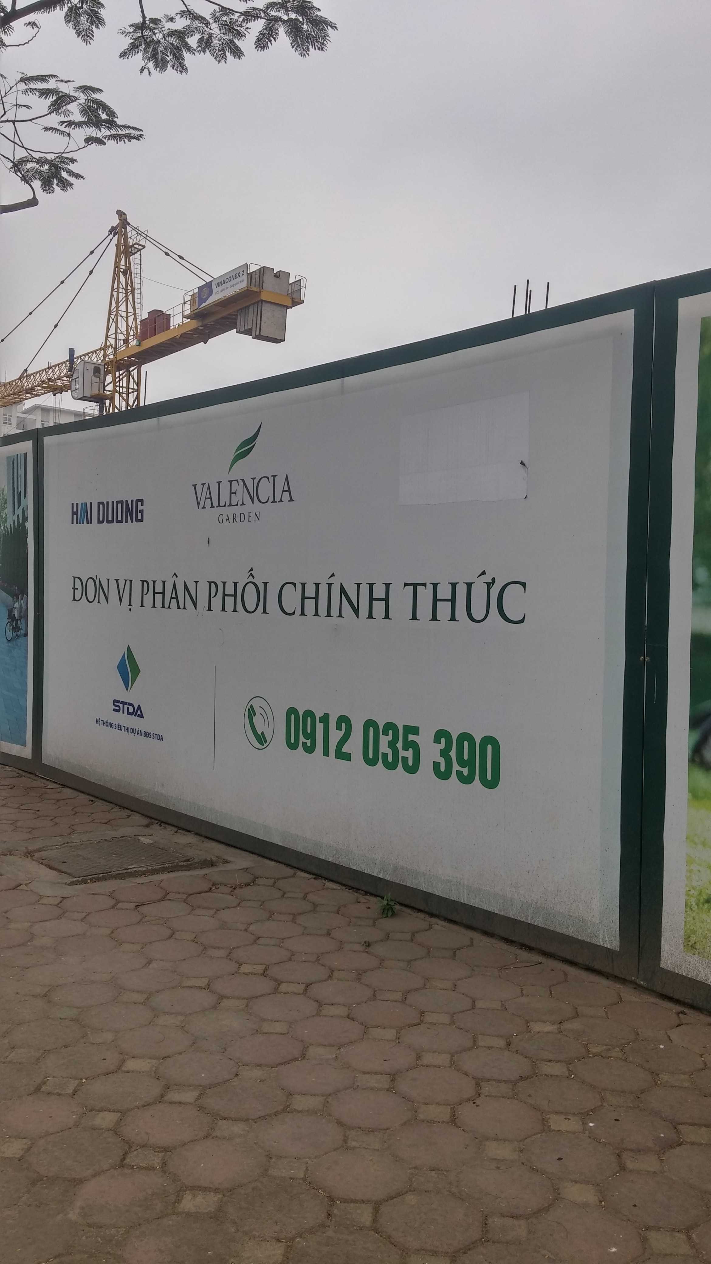 Dự án đang mở bán và có dấu hiệu thi công trở lại