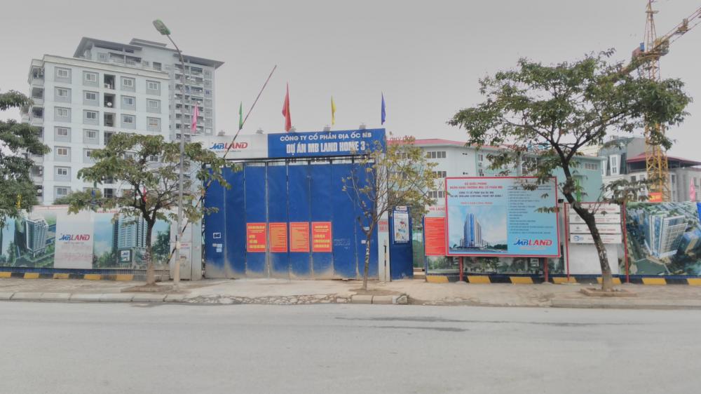 Dự án đang thi công móng