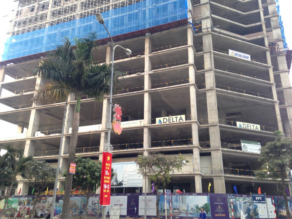 Dự án đang thi công tới mặt sàn tầng 26