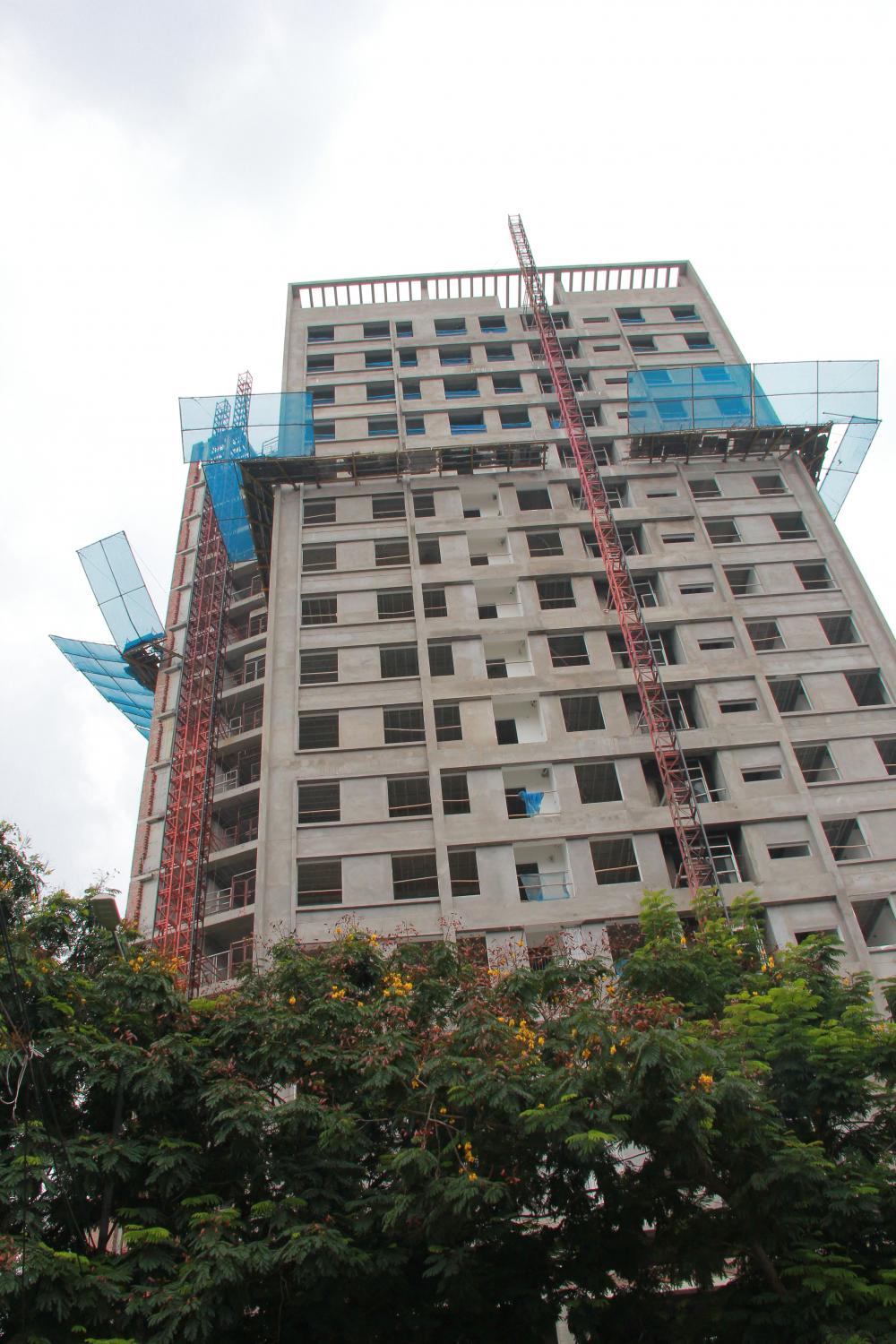 Dự án đã thi công xong thô