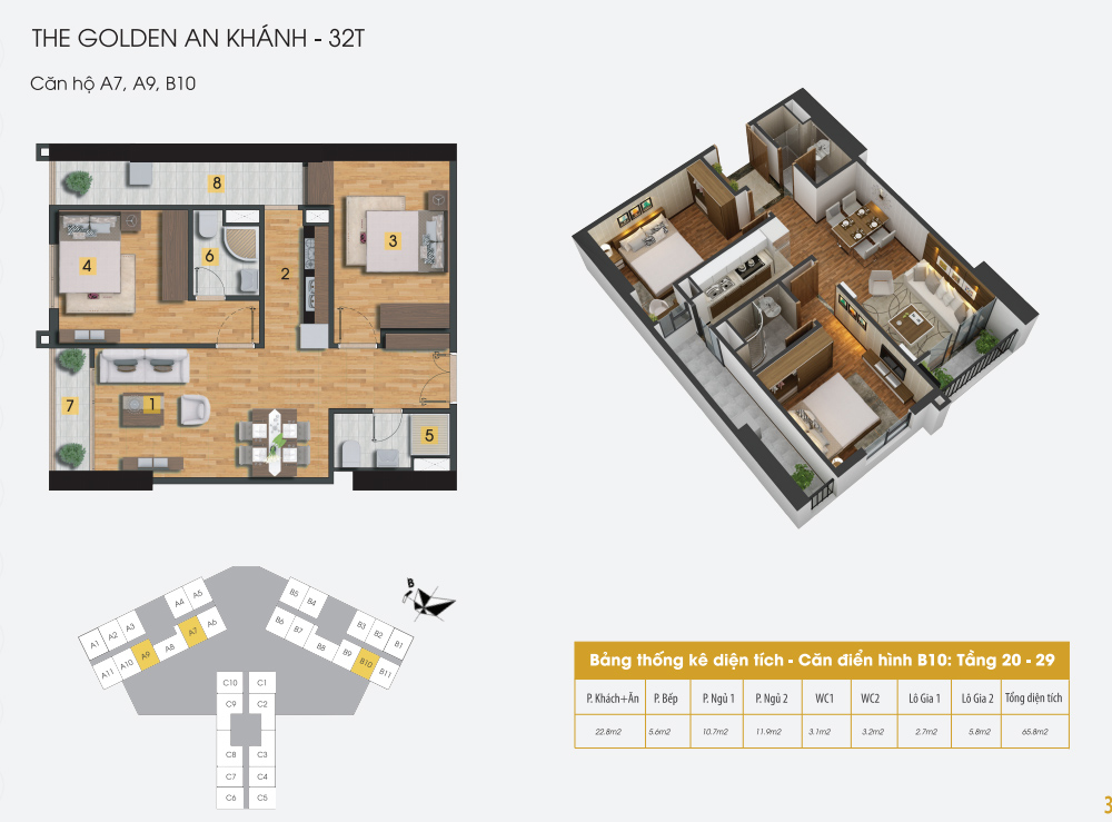 Thiết kế căn hộ A7, A9