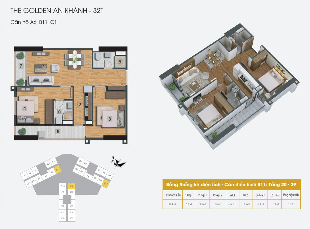Thiết kế căn hộ C1
