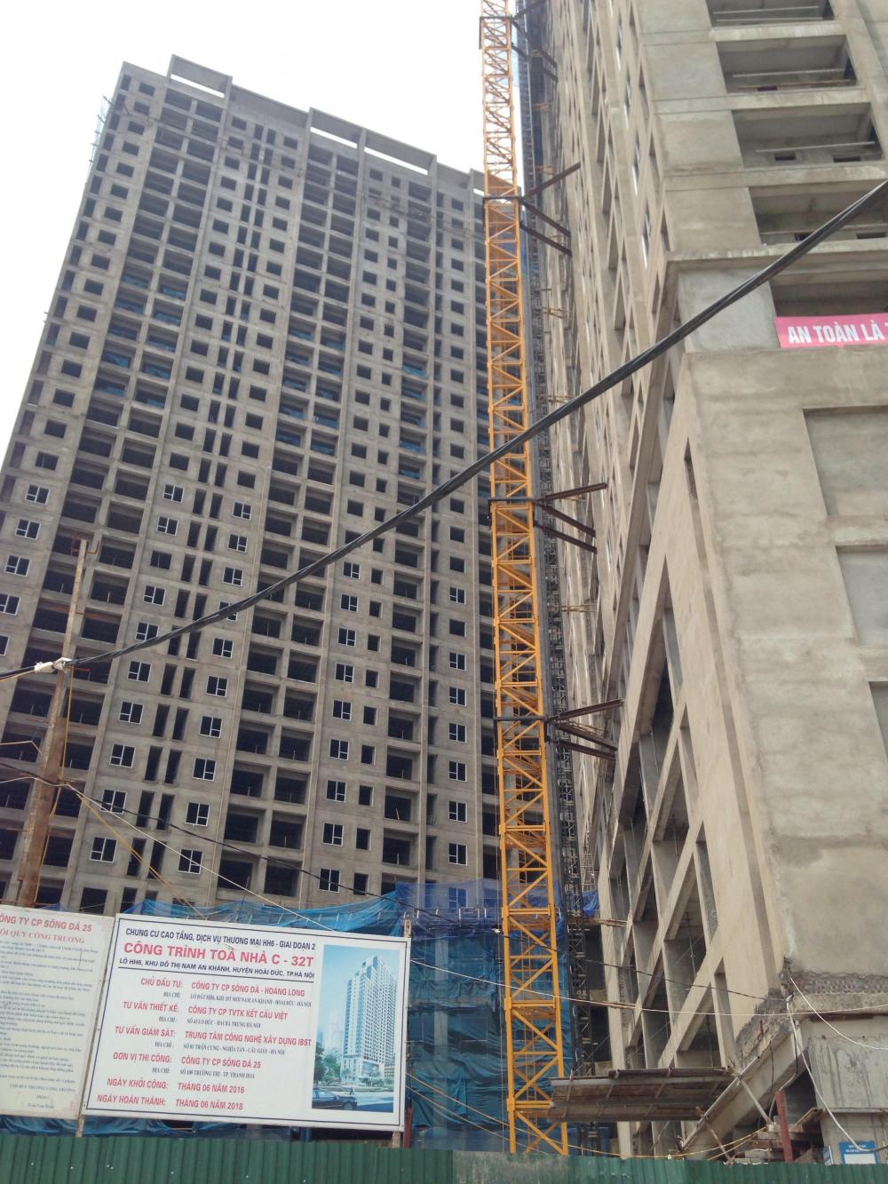 Dự án đã xây xong thô