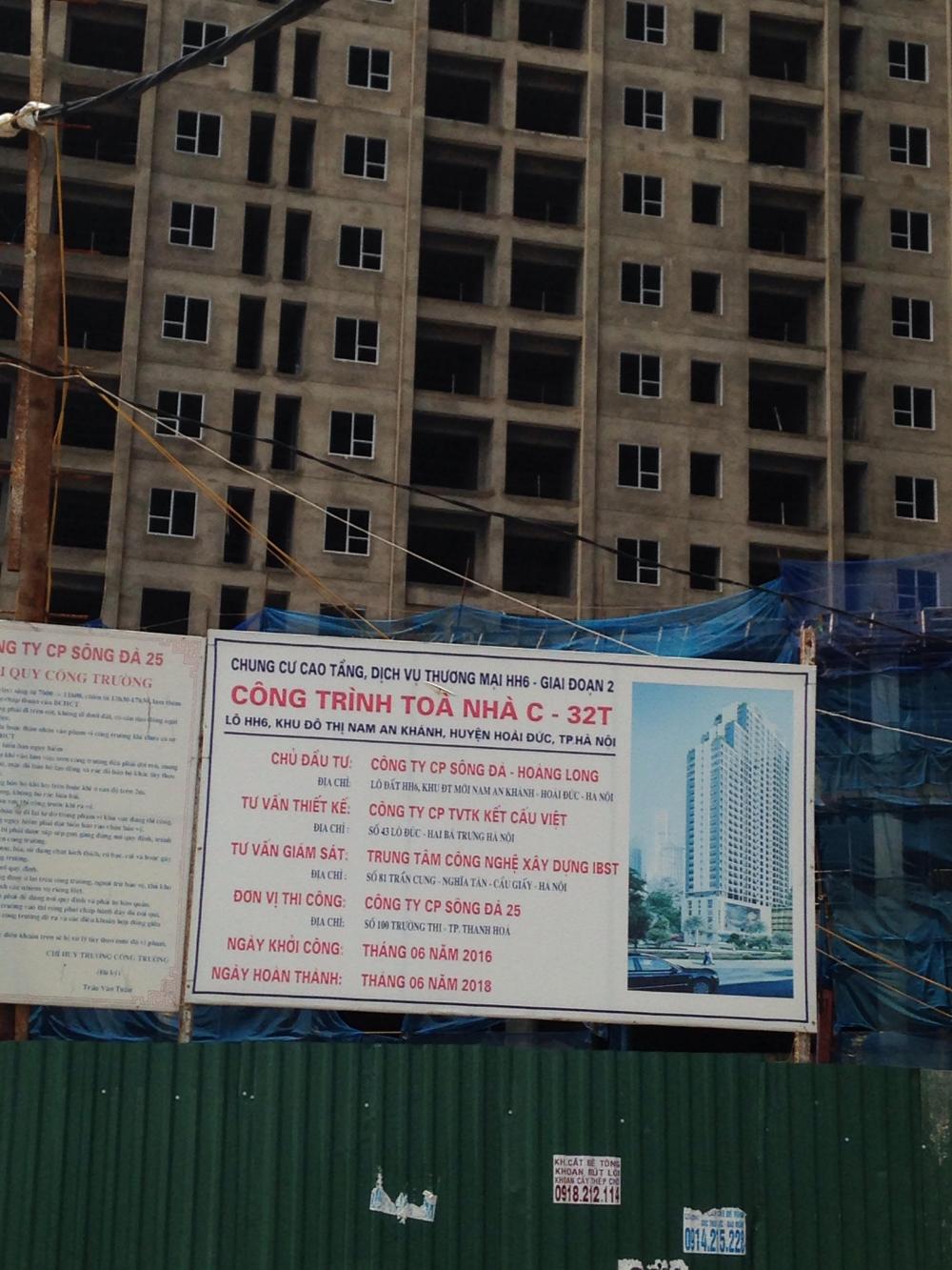 Dự án đã xây xong thô