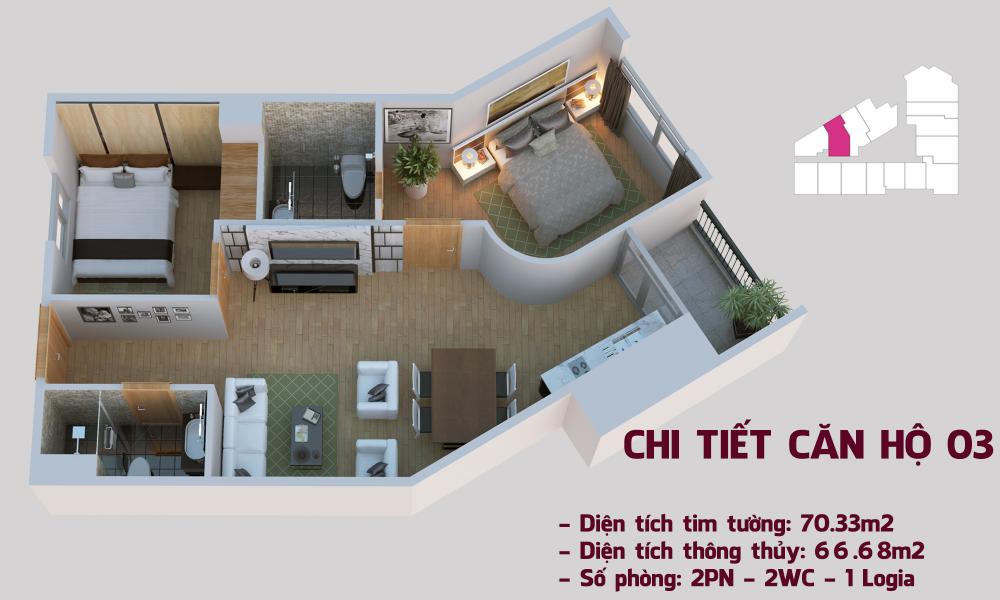 Thiết kế căn hộ 03