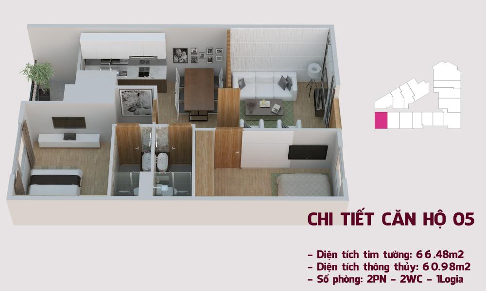 Thiết kế căn hộ 05