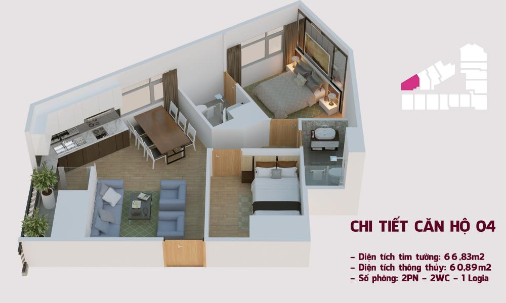 Thiết kế căn hộ 04