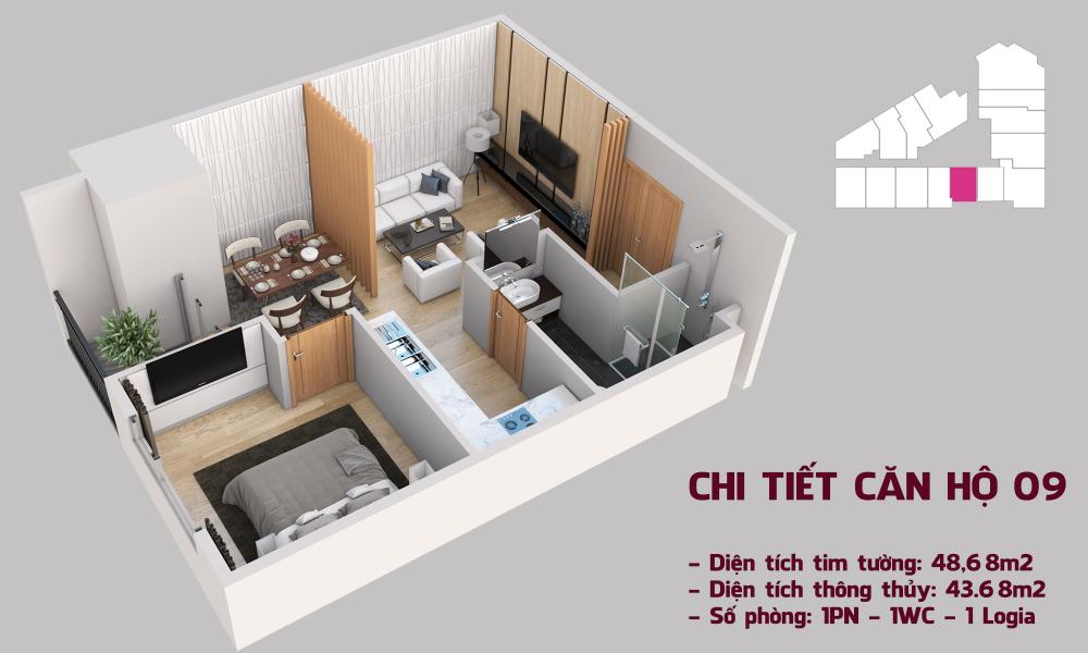 Thiết kế căn hộ 09