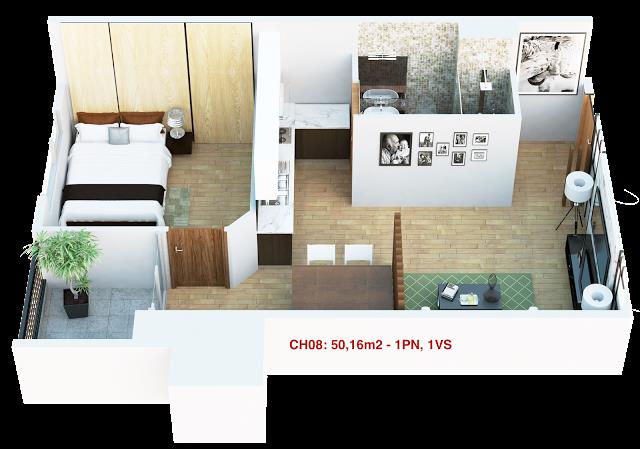 Thiết kế căn hộ 08