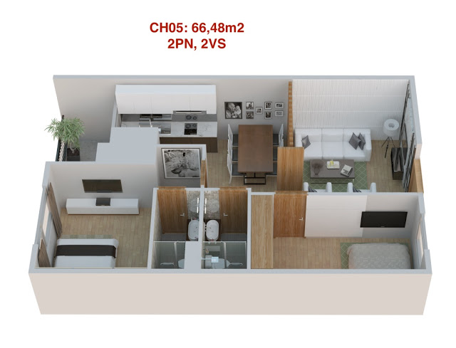 Thiế kế căn hộ 05