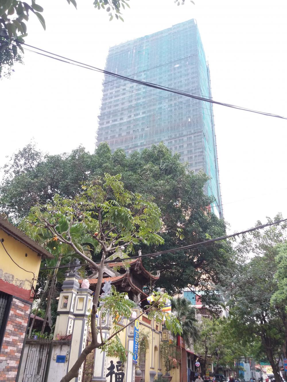 Dự án đã cất nóc và đang tiếp tục hoàn thiện