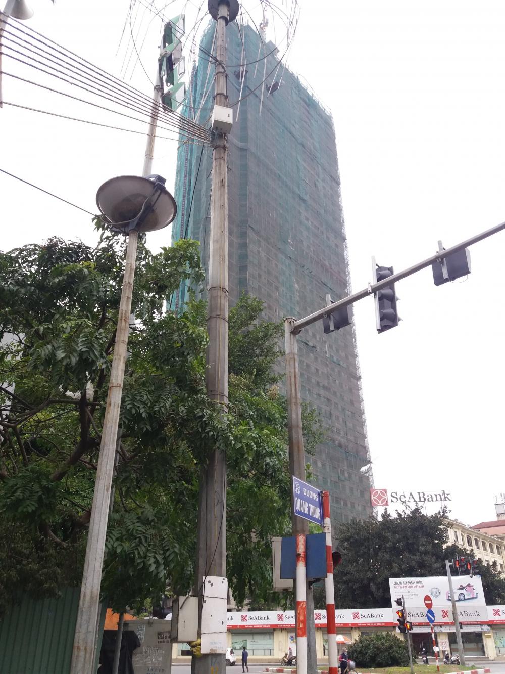 Dự án đã cất nóc và đang tiếp tục hoàn thiện