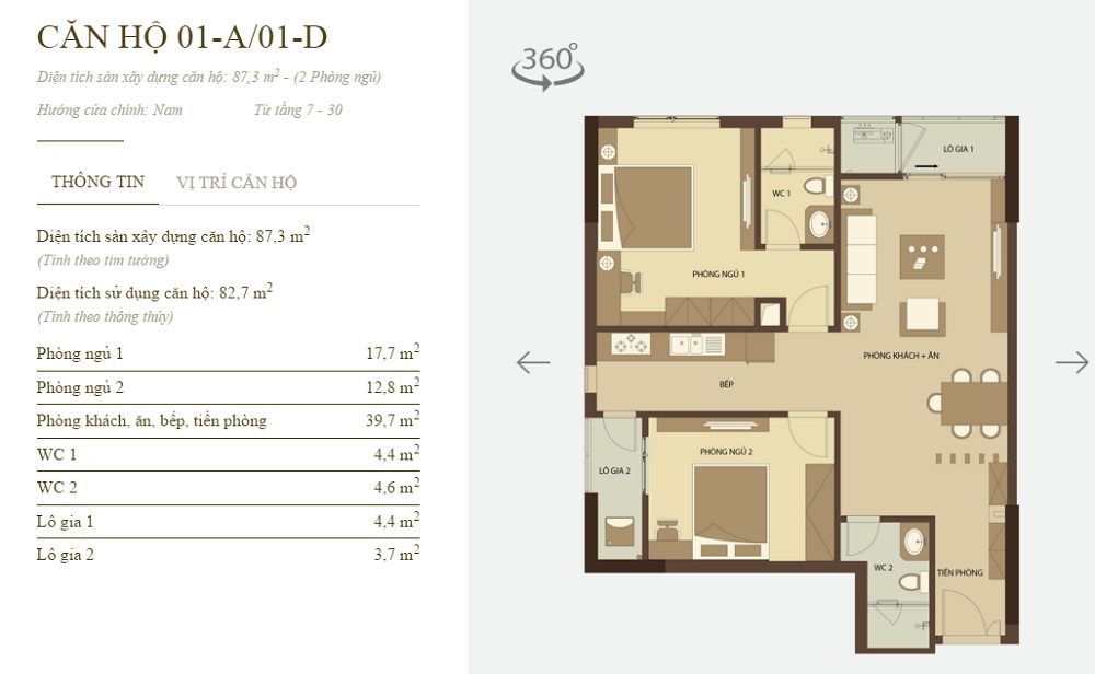 Thiết kế căn hộ 01