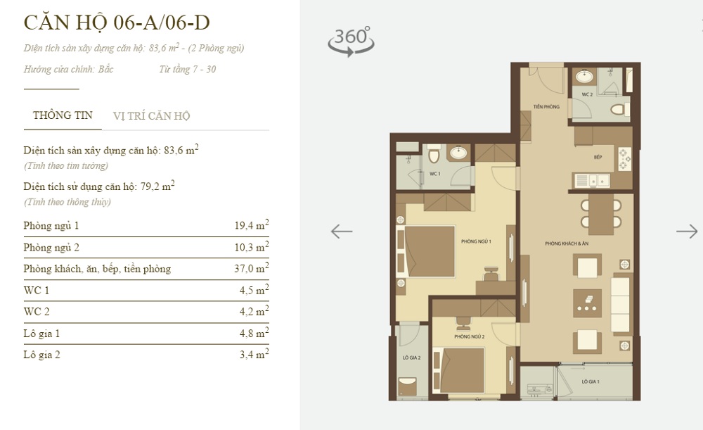Thiết kế căn hộ 06
