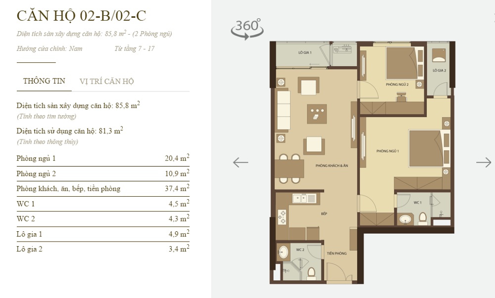 Thiết kế căn hộ 02