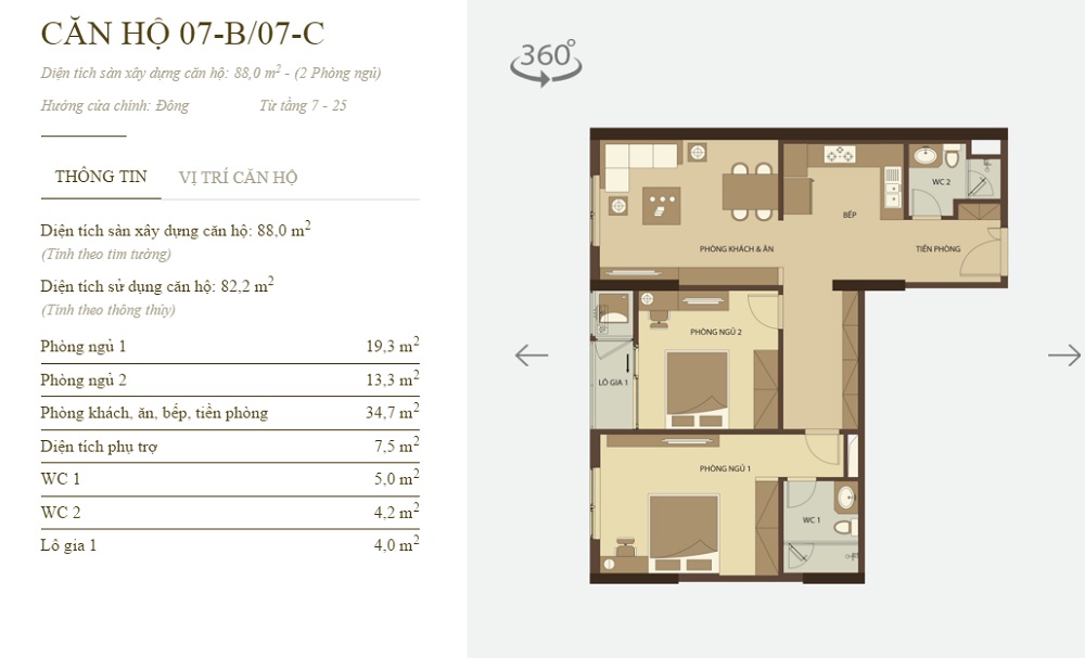Thiết kế căn hộ 07