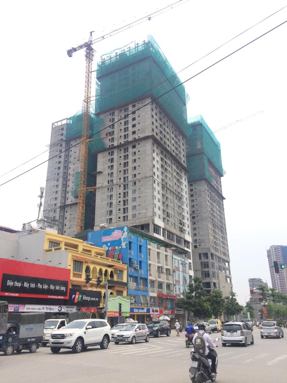 Dự án đã cất nóc